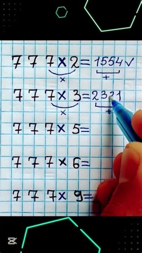 MATH TRICKS 😎 #math #logic #puzzle #education #mathtrick