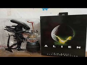 #NECA Alien Big Chap Alien Figure Big Chap Alien Predator 40th Anniversary Egg Facehugger Figurine