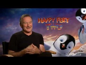 Robin Williams Interview - Happy Feet Two