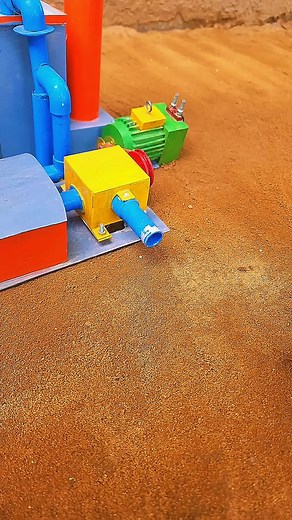 DIYミニレンガ建築とコンクリートバッチプラントの作り方