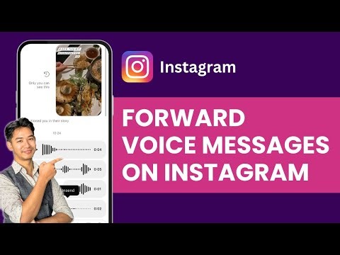 How To Forward Voice Messages on Instagram !