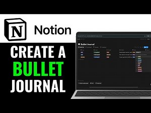 How to Create a Bullet Journal in Notion 2025 (FULL GUIDE)