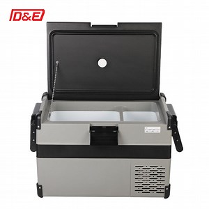 [Hot Item] Electric Compressor Freezing 42L Car Refrigerator Suitable for All Trucks Bus RV Boat Coaches 12V 24V