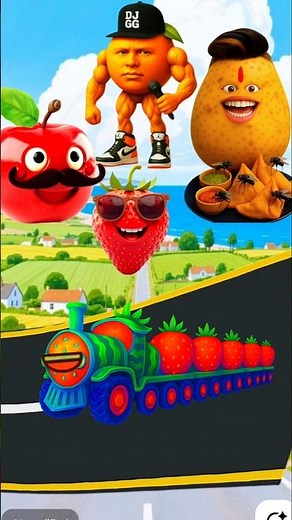 Meet Humpty the Train and his fruit friends | Humpty the Train goes on a roller-coaster ride with...