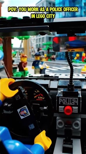 POV: You Work as a Police Officer in LEGO City #LEGOCityVideo #LEGOFun #LEGOMovieStyle #LEGO2025