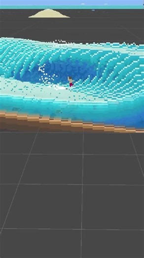 what surfing a wave looks like behind the scenes
