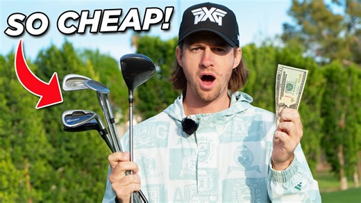 Sam Jagoda Plays Golf with Only $20 Goodwill Clubs