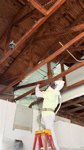 Spray foam insulation with open-cell Icynene creates a true air seal, not just an R-value on paper. It expands to fill gaps, cracks, and framing irregularities that fiberglass and batt insulation miss. That means better temperature control, lower energy bills, and a quieter, more comfortable home. We use open-cell Icynene because it breathes, manages moisture properly, and performs consistently in our climate. It’s not the cheapest option. It’s the right one when comfort and long-term performanc