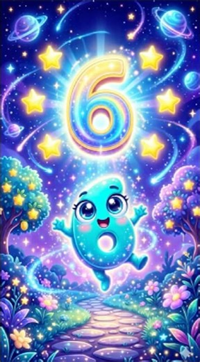 Learn Number 6 | Counting for Toddlers | Fun Kids Cartoon | Learn to Count | Educational Cartoon