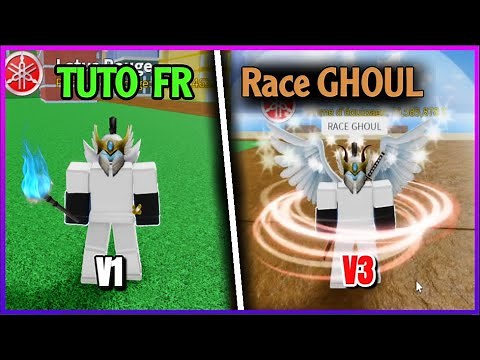 COMMENT AVOIR LA RACE GHOUL SUR BLOX FRUIT | TWINOSTE | TUTO FR | V2 ET V3