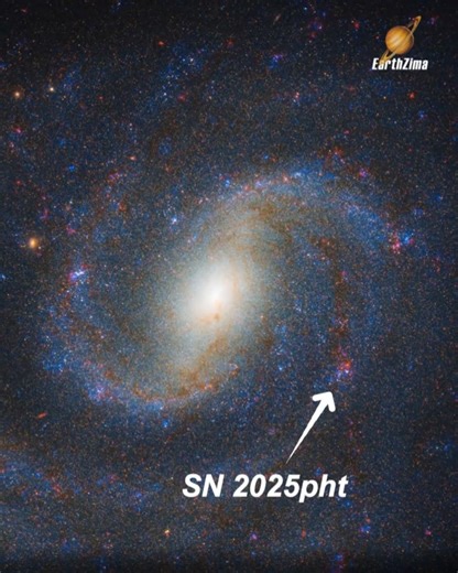Rare Supernova Discovered in Spiral Galaxy NGC 1637