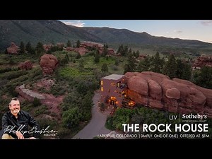 The Rock House | A Colorado Retreat Built Into A 200-Million-Year-Old Sandstone Rock- Offered at $1M