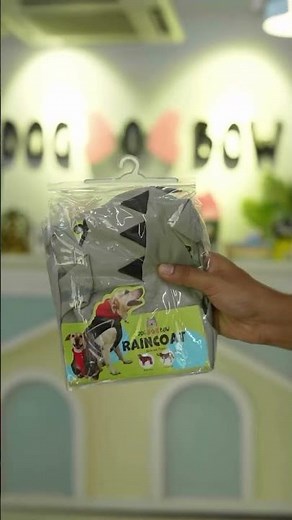 All your pet needs is a cozy, comfortable, warm and a water-proof raincoat this monsoon season!
