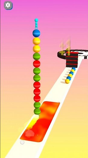 Stack Rider 🪩🪩🪩 X -- level 4 #shorts