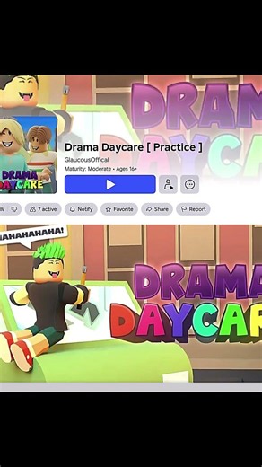 tutorial on how to get the new drama daycare game on Roblox