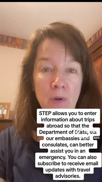 Tip! Register your international trip with STEP (Smart Traveler Enrollment Program). It’s a free service that allows US citizens traveling or living abroad to receive security updates from the nearest Embassy or consulate. #traveltaps #traveltiktok #registerwithSTEP #STEP #smarttravelerenrollmentprogram #smarttraveler #usembassy #usconsulate #travelstategov