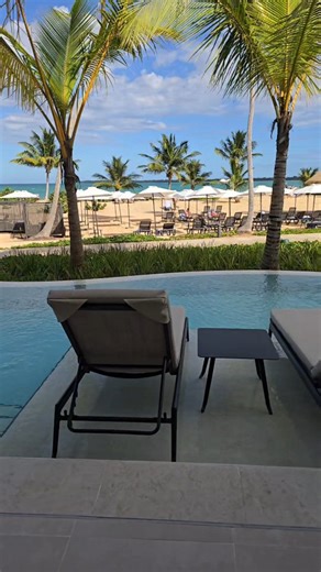 Light Travels, Inc on Instagram: "Preferred Club Junior Suite Ocean Front Swim-Out at Secrets Playa Esmeralda 🌊 Wake up to ocean views, step straight from your terrace into the pool, and enjoy all the exclusive Preferred Club perks. Quiet luxury, adults-only, and as close to the water as it gets. #SecretsPlayaEsmeralda #PreferredClub #SwimOutSuite"