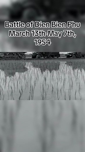 The Battle of Dien Bien Phu was a climactic confrontation of the First Indochina War that took place between March 13th-May 7th, 1954. It was fought between the French Union's colonial Far East Expeditionary Corps and Viet Minh communist revolutionaries. The United States was officially not a party to the war, but it was secretly involved by providing financial and material aid to the French Union, which included CIA contracted American personnel participating in the battle. The People's Republi