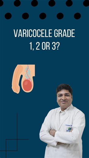 Dr. Kamlesh Talesra | Vascular & Interventional Radiologist on Instagram: "Not all varicoceles are the same. The severity is divided into different grades, and the grade decides the diagnosis and treatment plan. Some varicoceles are felt only on examination, while others are visible and more likely to cause pain or fertility issues. Proper clinical evaluation and Doppler ultrasound help identify the exact grade, ensuring that only patients who truly need treatment receive it, while unnecessary p