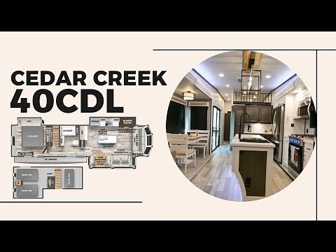 Tour the 2023 Cedar Creek Cottage 40CDL by Forest River