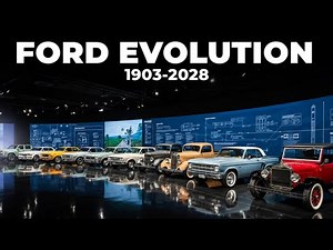 The Ford Car Evolution 1903-2028 | Best Ford Cars History