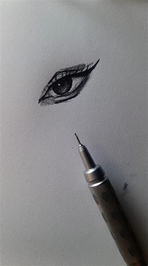 The EASIEST Way to Draw Soft Girl Eyes #art #shorts #foryou #tutorial #satisfying #soft #anime #eyes