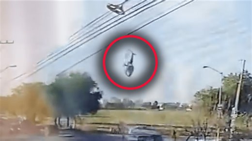 Video Shows Moment of Helicopter Crash That Killed Mexican State Official and 4 Others