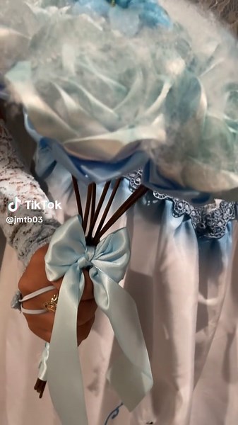 Corpse Bride Bouquet 🩵💙 IG:marisolseverlastingflowers #fyp #corpsebride #paratiiiiiiiiiiiiiiiiiiiiiiiiiiiiiii #fypシ