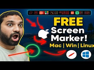 Free Screen Annotation Tool for Mac | Best Screen Marker for Mac/Windows/Linux (100% Free)