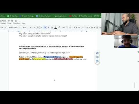 Probing Questions Breakdown and Use Case Examples (TRAINING SESSION)