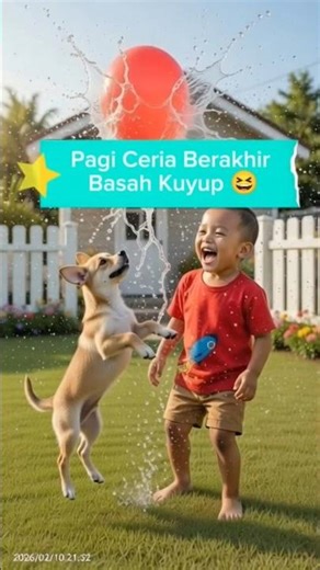 pagi-pagi sudah basah.. 🤣