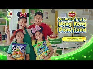 Get a chance to win a FREE Hong Kong Disneyland Trip for 4 with Del Monte Spaghetti