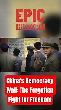 China's Democracy Wall: The Forgotten Fight for Freedom