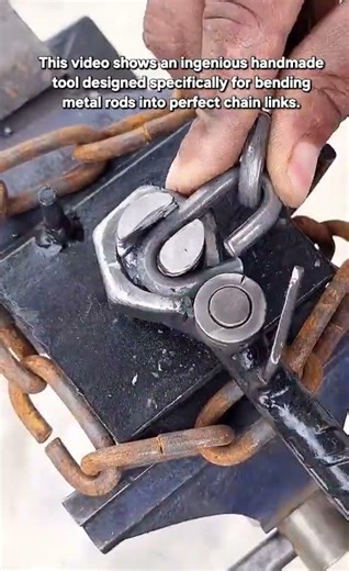 DIY Metal Chain Link Bending Tool