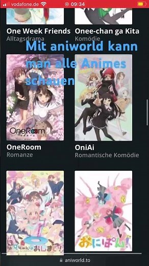 Mit aniworld kann man alle Animes schauen