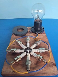 Revealing the truth of free electricity powered by circular spark plugs | Free Energy Generator