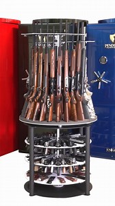 Have you seen the combo stand that can accommodate 40? | Pendleton Safes