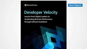 Dive into our latest #Dev Velocity report to uncover patterns for accelerating the journey to software excellence and digital transformation. Read now: https://msft.it/6012VOqNa #MEACoders | Windows