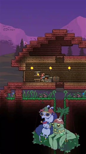 Mooches and Leeches #terraria #gameplay