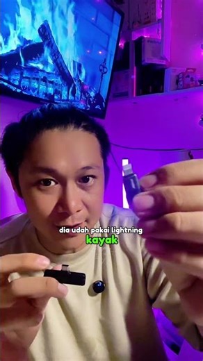 Review converter usb type C to lightning #reaction #reviewproduk #usbconverter #converter