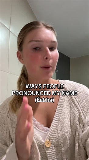 Éabha🍀 on Instagram: "ways to pronounce Éabha"