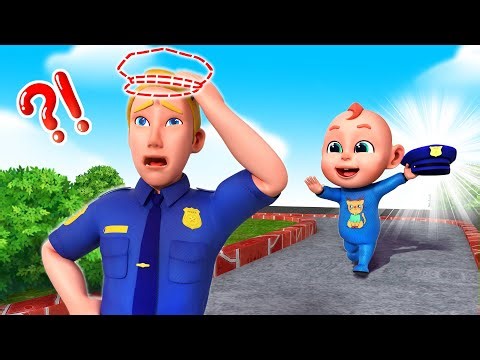 Policeman Lost His Hat | Superhero Rescue Team | Rosoo Kindergarten Nursery Rhymes & Kids Songs
