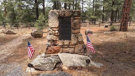 What lies in the Pioneer Cemetery most visitors never see