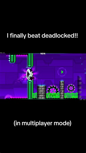 Beat Deadlocked in Geometry Dash Multiplayer