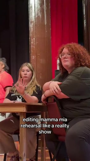 Tonight’s Episode: Dramatic entrances ABBA songs stuck in everyone’s head Dance rehearsals that start serious and end in chaos Directors giving that look when someone forgets choreography Mamma Mia…coming soon #realitytv #mississippischoolofthearts #mammamiamusical #highschoolmusical #musicaltheatre