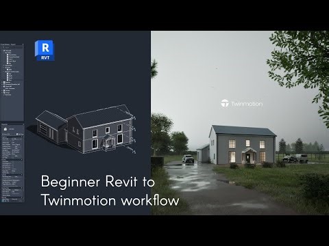 Creating a house in Revit.