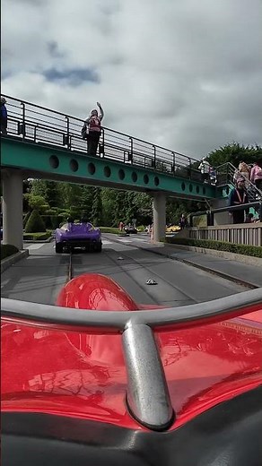 Ride Disney’s Autopia with us! #disney #disneyland #disneyland #disneylandparis