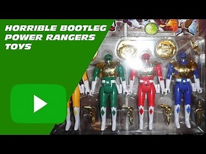 Top Ten #71 Horrible Bootleg Power Rangers Toys