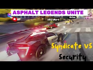 ASPHALT LEGENDS UNITE - TEAM PURSUIT - SECURITY VS SYNDICATE