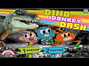 The Amazing World of Gumball Dino Donkey Dash Game